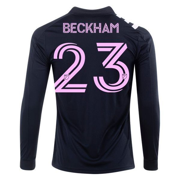 David Beckham Inter Miami CF 2022 Home Jersey By Adidas World Soccer ...